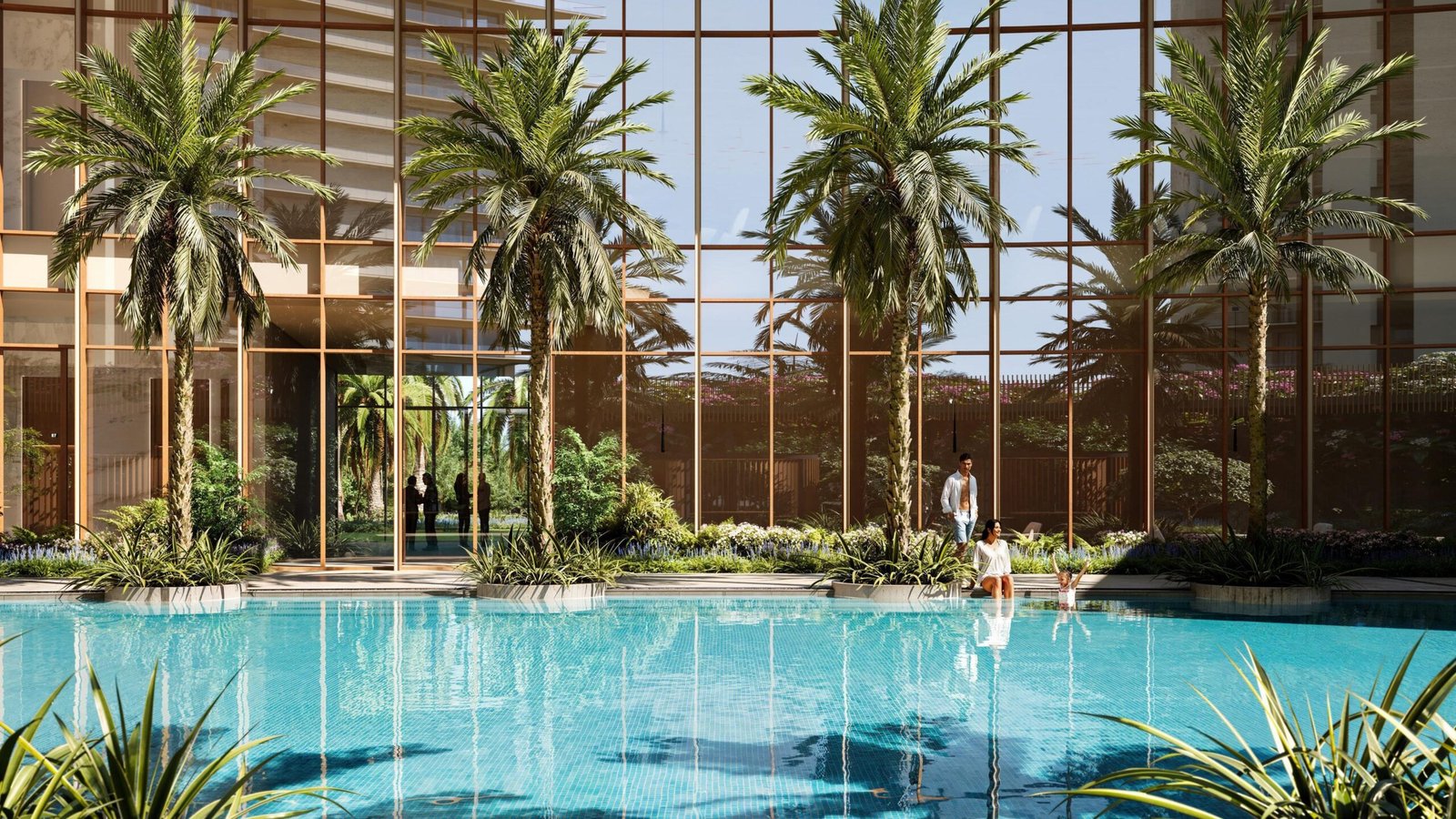 Conscient PARQ lifestyle courtyard view