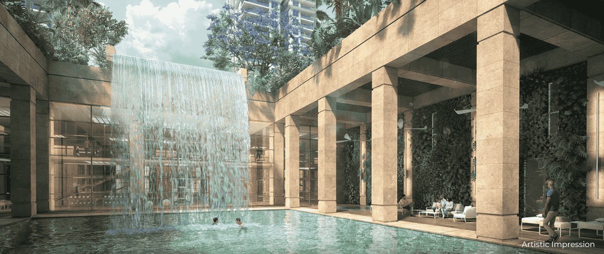 Conscient Hines Elevate landscaped grounds